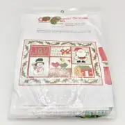 Needlepoint Christmas Idea Kit Columbia Minerva 8307 Vintage 1979 New in Package