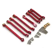 Upgraded Metal Linkage Pull Rod for FMS 1/18 Mogrich RC Car Vehicles Models Spare Parts