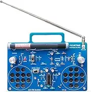 VIGURTIME AM/FM Radio Kit | Soldering Project DIY Kit for Practicing Teaching Electronics | Stereo | Great STEM Project and Gift | Upgraded Version VT-16