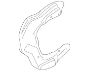 Genuine BMW Splash Shield 34-11-2-284-744 (for: BMW)