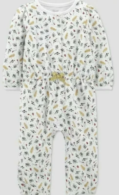 NWT Just One You Carter Baby Girls Floral Rompers NEWBORN Ivory