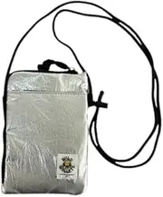 tachiya(タチヤ) WILD WALLETS Shiny Neck Pouch, Silver
