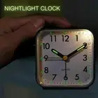 Simplistic Battery Operated Alarm Clock Featuring a Night Light Option
