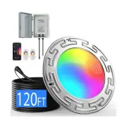 6Inch 120Ft Smart WiFi Spa/Pool Lights for Inground Pool with 3 Control Way (...