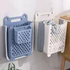 Large Capacity Dirty Clothes Basket Foldable Clothing Storage Basket Toilet