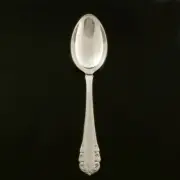 Georg Jensen Silver Dessert Spoon - Lily of the Valley/ Liljekonval - NEW