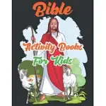 BIBLE ACTIVITY BOOKS FOR KIDS: A FUN KIDS WORKBOOK GAME FOR NUMBER BY COLORING ACTIVITY