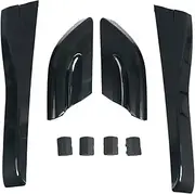 NEGRO 8Pcs Roof Rack Covers,Fit for Hyundai,Tucson 2004-2008 Automobile Roof Rail Rack Leg Cover Car Accessories Protection Roof Rack Shield