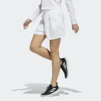 在飛比找momo購物網優惠-【adidas 愛迪達】運動褲 短褲 白 FI SHORTS