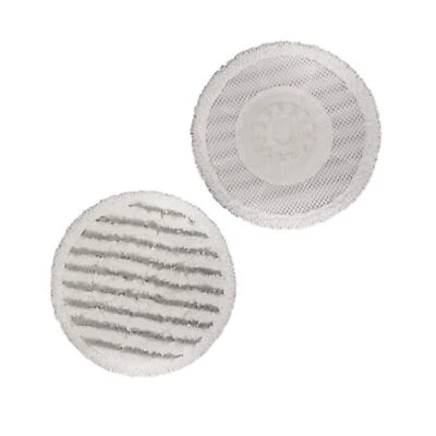 Fiber Reusable Steam Mop Pad Round Mop Cloth for Shark S7000AMZ S7001 S6002EU T2
