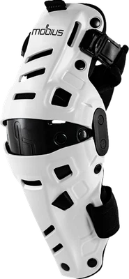 MOBIUS X8H Hybrid Knee Support - White/Black - S/M 1020110