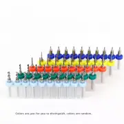 10pcs 0.7mm-1.2mm PCB Print Circuit Board Carbide Micro Drill Bits for SMT CNC