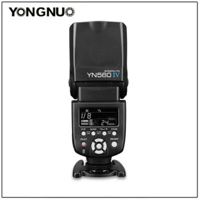 YONGNUO YN-560 IV 2.4G Wireless Flash Speedite Light for Canon Nikon DSLR Camera