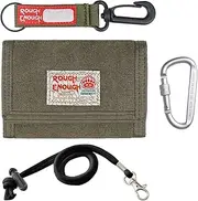 [RE ROUGH ENOUGH] Rough Enough Kids Wallets for Teen Boys Teenage in Classic Canvas Teen Boy Gifts