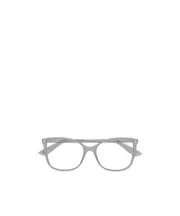 Gucci Eyewear Square Frame Glasses 53 Denim Blue