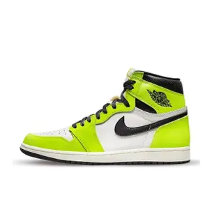 【NIKE 耐吉】Air Jordan 1 Retro High OG Visionaire 男鞋 螢光綠(555088-702)