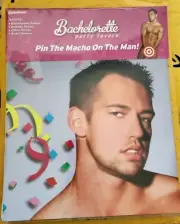 Pin the Macho on the Man! Bachelorette Party Favor Game Bridal Shower New Sealed