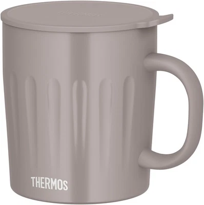 Thermos Vacuum Mug 550ml Greige Large Soup keeps hot and cold JTA-550 GG