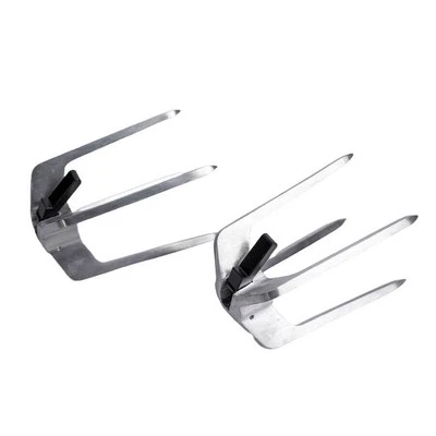 Rotisserie Forks for Everdure Fusion BBQ Spit