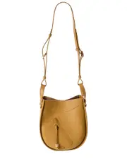 Loewe Hammock Slice Leather Hobo Bag