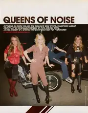 Rare THE RUNAWAYS Music Promo Trade AD & ARTICLE 8.5" x 11" w377