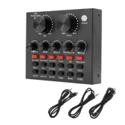 V8 Sound Card Voice Change Live Streaming Singing Karaoke Headset Live8933