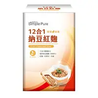 在飛比找樂天市場購物網優惠-【統欣生技官方直送】純淨生活 十二合一納豆紅麴膠囊30粒/盒