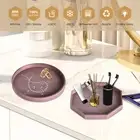 Silicone Tray for Bathroom Stylish Home Decor Kitchen Set Soap Perfume Jewelry