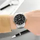 CASIO / MTP-V002D-1B / 卡西歐 簡約時尚 數字刻度 日期顯示 不鏽鋼手錶/黑色-37mm