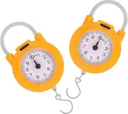 LALADEFIEE 1 Pair Handheld Spring Scale Portable Mechanical Kitchen Scale for Accurate Weighing for Fishing Travel and Home Use Multiuse Weighing Tool with Hook for Versatile Applications
