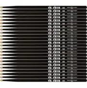 American Classic Drumsticks 5AB Black - 12 Pack 5A Hickory