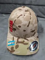 Mesh FLEXFIT Hat Yupoong VETM Baseball Cap MULTICAM Arid Camouflage NWT