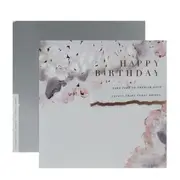 Hallmark Birthday Card - Elegant Agate Crystal