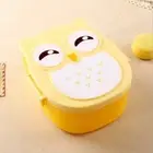 Plastic Students Lunch Box with Spoon Lunch Food Container Kids