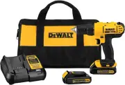 DEWALT 20V Max Cordless Drill/Driver Kit, Includes 2 Batteries and Charger (DCD7