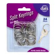 24x Card Rings loose leaf Binder Ring Scrap booking Name Cards Scrapbooking
