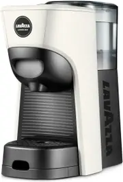 Lavazza, A Modo Mio Tiny Eco, Coffee Capsule Machine, Compact, Compatible with A Modo Mio Coffee Pods, with Automatic Shut-Off, Removable and Adjustable Cup Rest, 1450 W, 220-240 V AC, 50-60 Hz, White