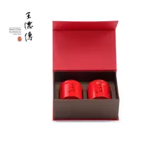 在飛比找momo購物網優惠-【王德傳】特選茶葉禮盒(阿里山金萱100g+凍頂烏龍100g