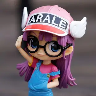 2023 Arale Arale 粉紅色頭髮智商博士 小雲娃娃裝飾模型
