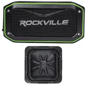 Kicker L7S82 8" 900w Solobaric L7S Car Audio Subwoofer + Free Bluetooth Speaker
