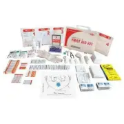First Aid Kit 207 Piece Emergency Medical Box Plastic Case 50 Person OSHA