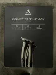 Andis Slimline Li on Pro GTX Cord/Cordless T Wide Trimmer 2 Hour Run time