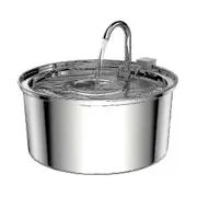 2024 Cat Water Fountain,3.2l/108oz Automatic Stainless Steel Pet Fountain Dog Water Dispenser, Ultra-qui(,)