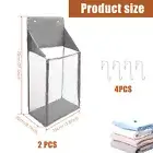 2Pcs Over the Door Laundry Hamper Foldable Door Hanging Laundry Basket TuUDN