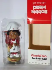 Campbell's Soup Kids Collectible Bobblehead Bobble Head Black Girl NIB