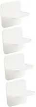 SEWACC 1set Shake Stabilizer for Cabinets HIPS Material Furniture Fixer Traceless Adhesive Design Safe and Easy Installation for Home and Safety 4pcs