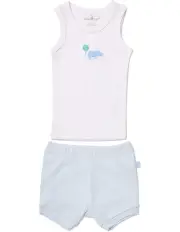 [Marquise] 2 Piece Singlet & Short Set in Multi