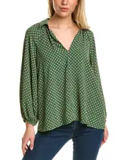 Traffic People Balloon Sleeve Blouse