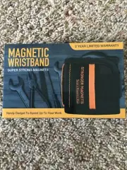 Magnetic Wristband-Super Strong-Handy Gadget To Hold Tools-NEW