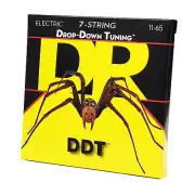 DR Strings DDT Drop Down Tuning Electric Guitar Strings: 7-String Heavy 11-65